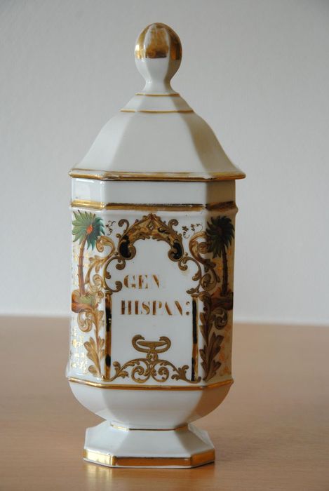 pot à pharmacie : Gen Hispan :
