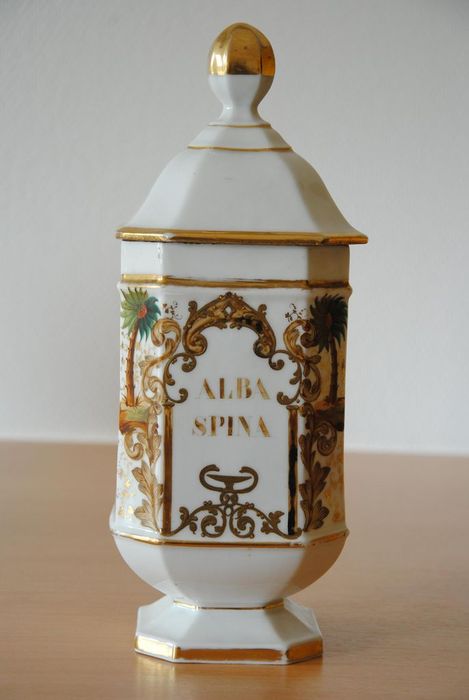 pot à pharmacie : Alba spina