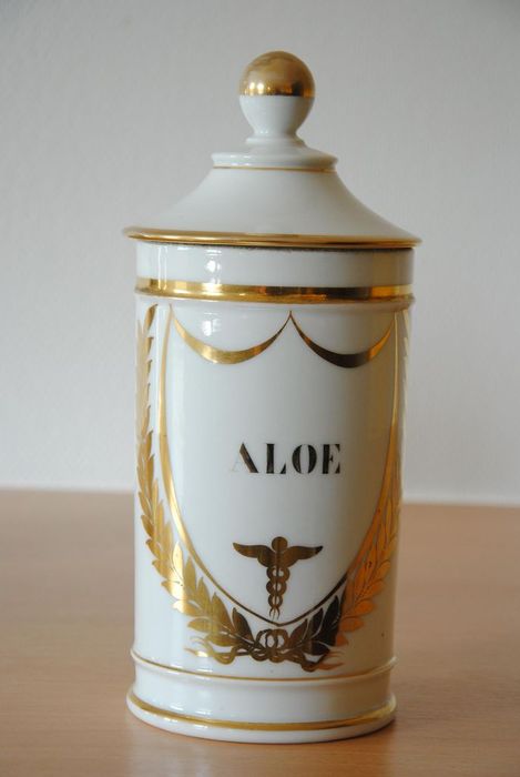 pot à pharmacie : Aloe