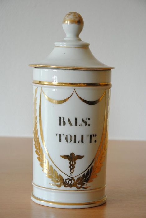 pot à pharmacie : Bals :  tolut :