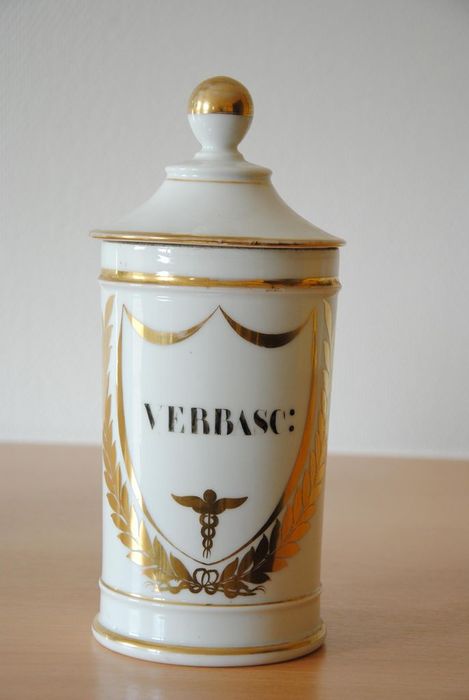 pot à pharmacie : Verbasc : 