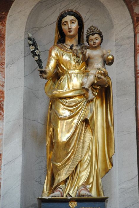 statue : Vierge à l'Enfant