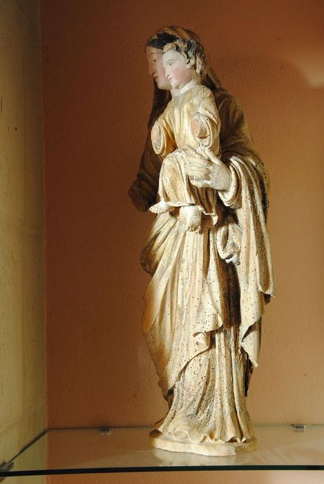 statue : Vierge à l'Enfant, vue générale