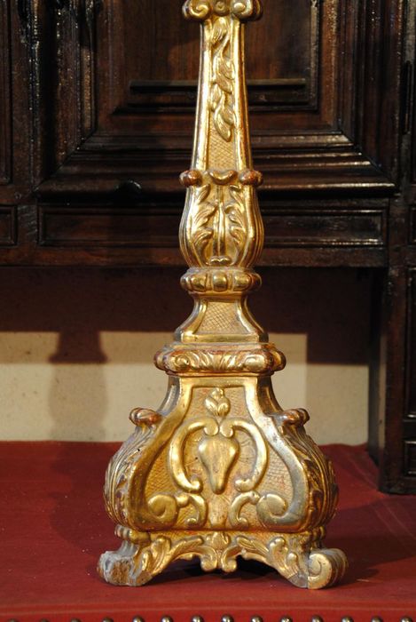 chandelier, détail - © Ministère de la Culture (France), Conservation des antiquités et des objets d’art de l’Ardèche – Tous droits réservés