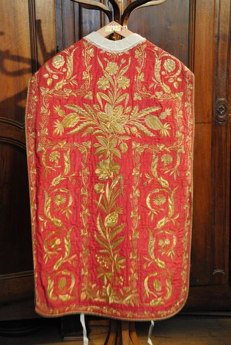 chasuble - © Ministère de la Culture (France), Médiathèque du patrimoine et de la photographie, Conservation des antiquités et des objets d’art de l’Ardèche – Tous droits réservés