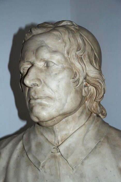 buste : père Latour supérieur de l'oratoire (le), vue partielle - © Ministère de la Culture (France), Médiathèque du patrimoine et de la photographie, Conservation des antiquités et des objets d’art de l’Ardèche – Tous droits réservés