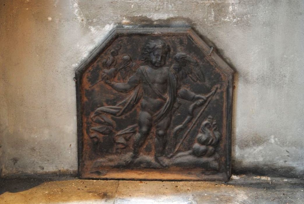 plaque de cheminée