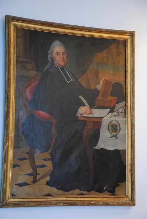 tableau : portrait de l'abbé Sabatier - © Ministère de la Culture (France), Conservation des antiquités et des objets d’art de l’Ardèche – Tous droits réservés