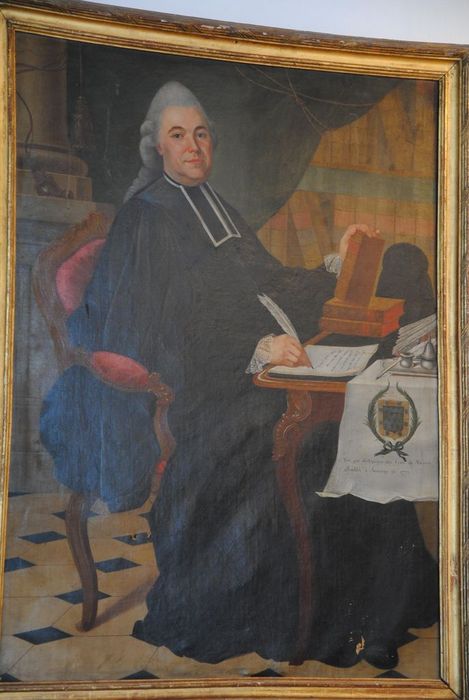 tableau : portrait de l'abbé Sabatier - © Ministère de la Culture (France), Médiathèque du patrimoine et de la photographie, Conservation des antiquités et des objets d’art de l’Ardèche – Tous droits réservés