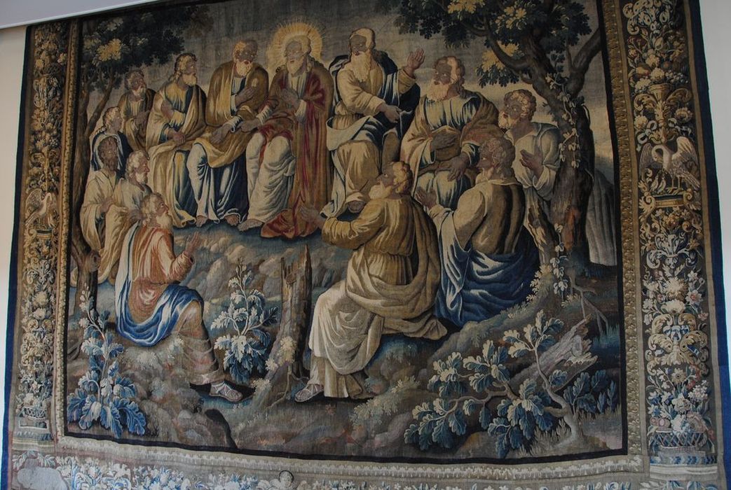 pièce murale : Scènes de la vie du Christ : le Sermon sur la montagne