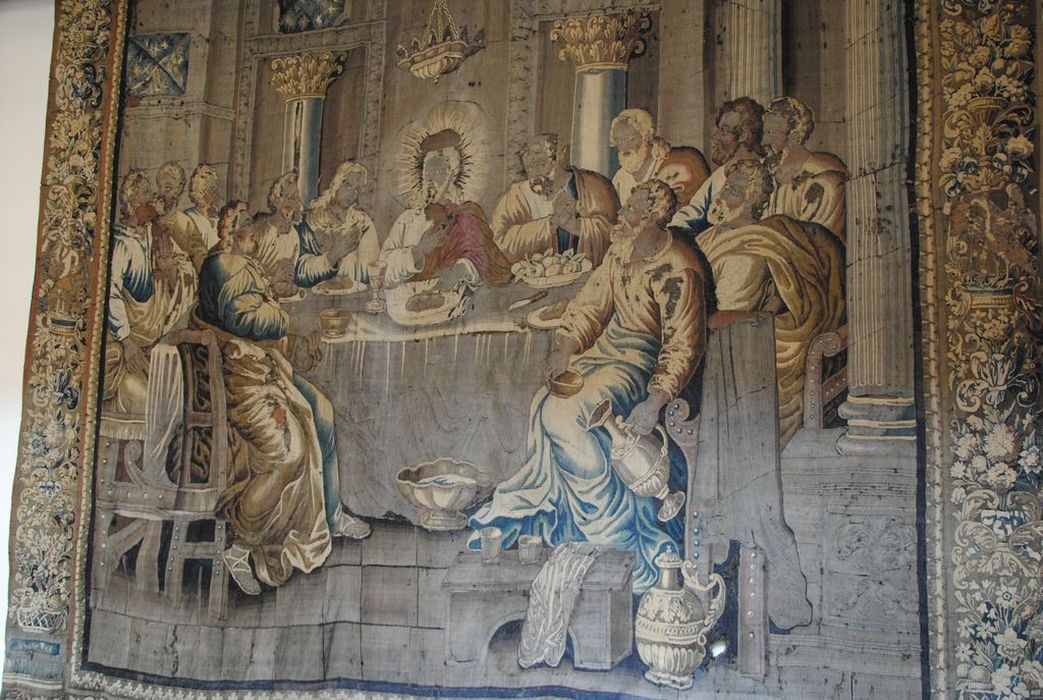 pièce murale : Scènes de la vie du Christ : la Cène