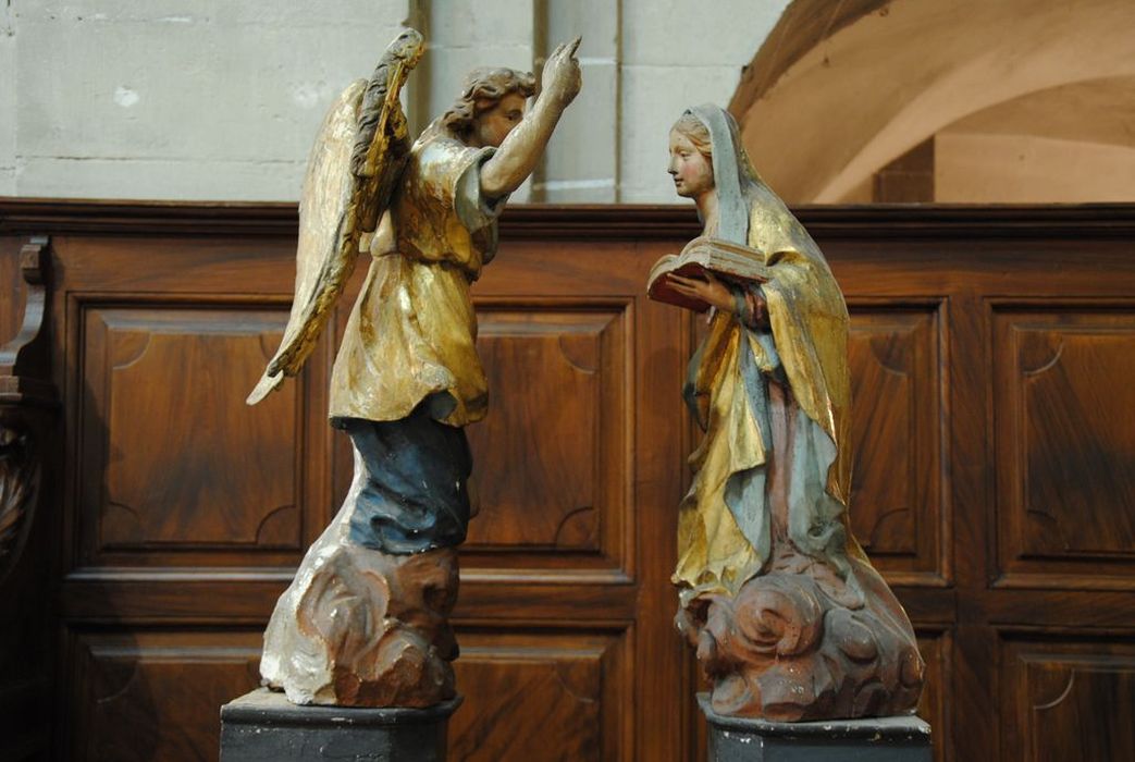 statues (statuettes) : Annonciation (l’)