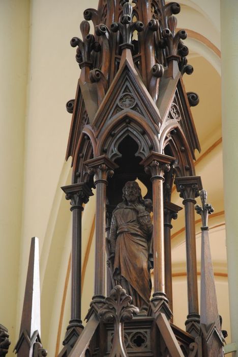 chaire à prêcher, détail