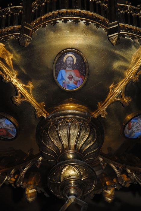 lustre d'église, n°3, détail