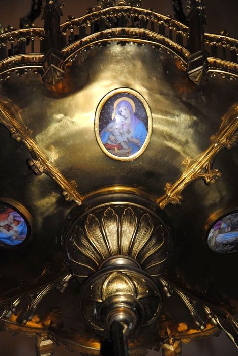 lustre d'église, n°3, détail