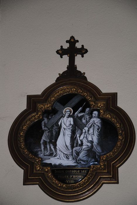 chemin de croix, détail de la station n°8