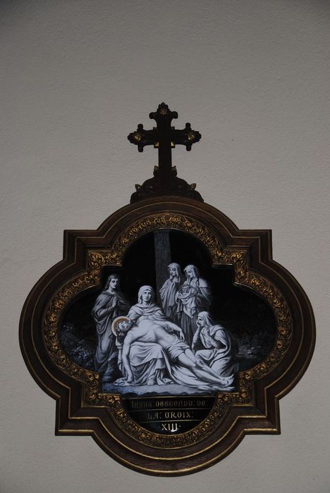 chemin de croix, détail de la station n°13