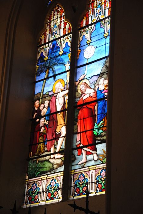 verrière : Baptême du Christ