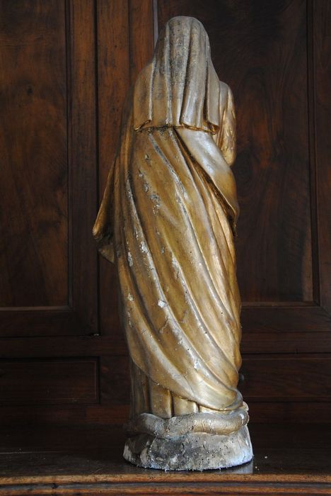 statue : Vierge Immaculée, revers, vue générale