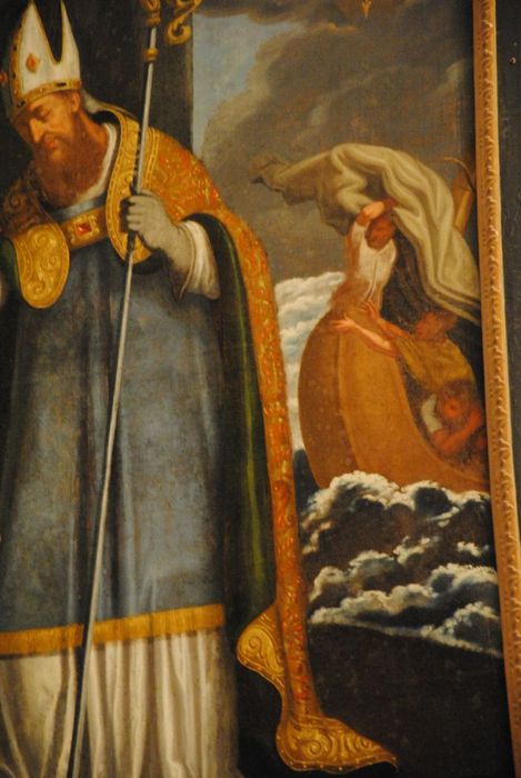 tableau : Saint Nicolas, détail