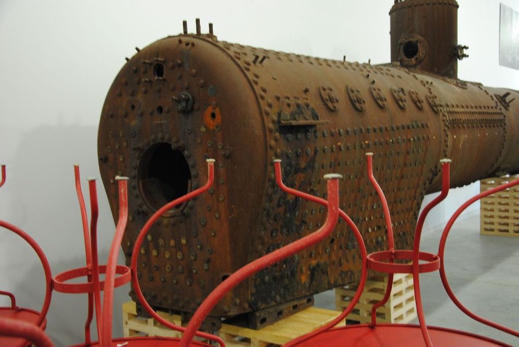 locomotive à vapeur : chaudière de locomotive-tender, type Mallet, à voie métrique, 030 030 T 406