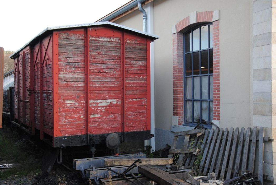 wagon couvert à voie métrique, KV 4099 - © Ministère de la Culture (France), Conservation des antiquités et des objets d’art de l'Ardèche - Tous droits réservés