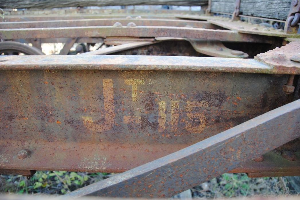 wagon plat à traverse mobile, à voie métrique, JT 115 - © Ministère de la Culture (France), Conservation des antiquités et des objets d’art de l’Ardèche – Tous droits réservés