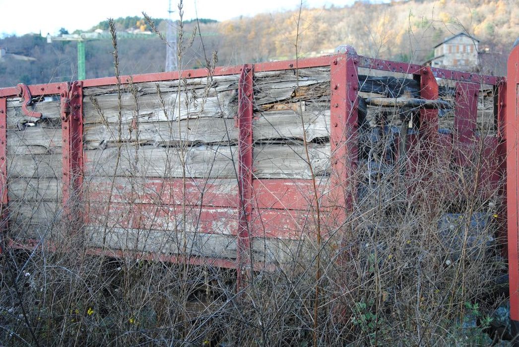 wagon tombereau, à voie métrique, GFV 5144 - © Ministère de la Culture (France), Conservation des antiquités et des objets d’art de l'Ardèche - Tous droits réservés