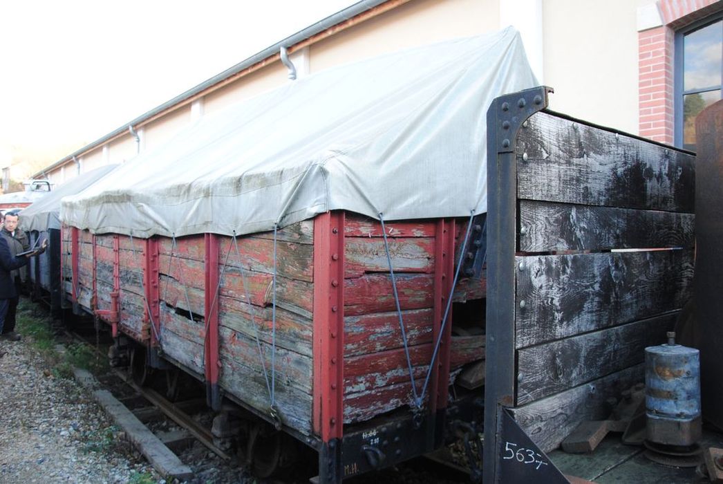 wagon tombereau, à voie métrique, GV 5649 - © Ministère de la Culture (France), Conservation des antiquités et des objets d’art de l'Ardèche - Tous droits réservés