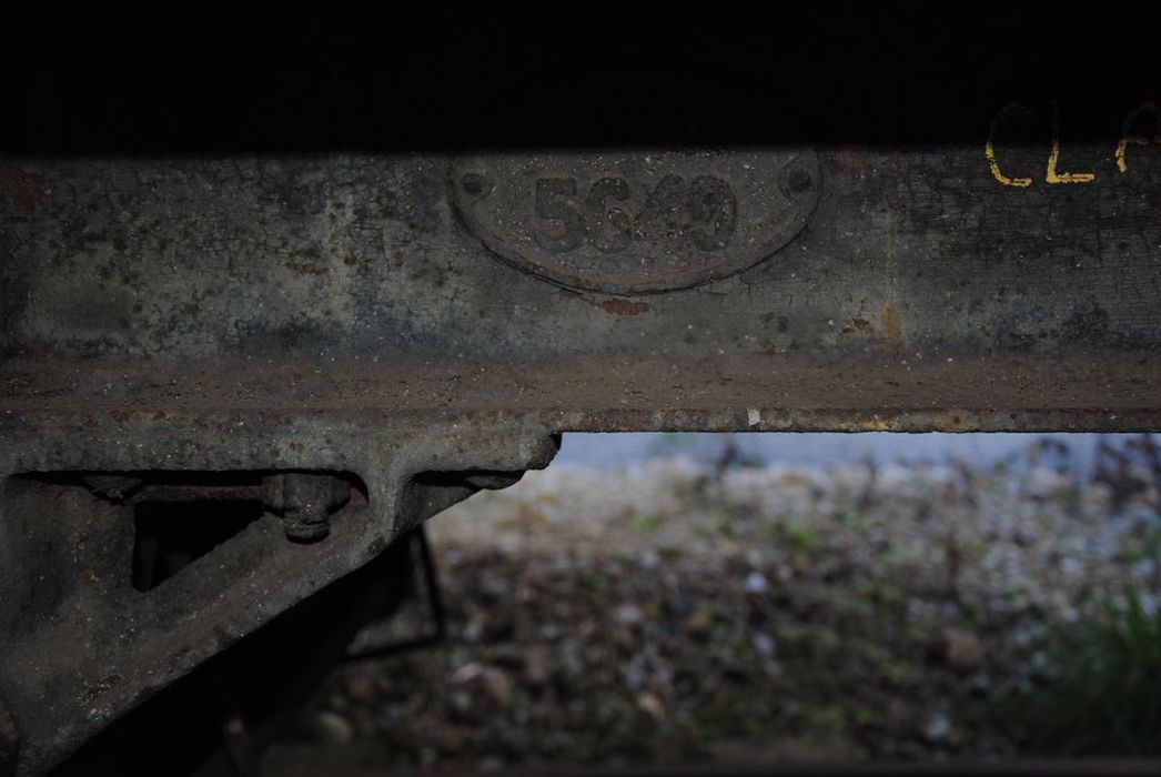 wagon tombereau, à voie métrique, GV 5649, détail - © Ministère de la Culture (France), Conservation des antiquités et des objets d’art de l’Ardèche – Tous droits réservés