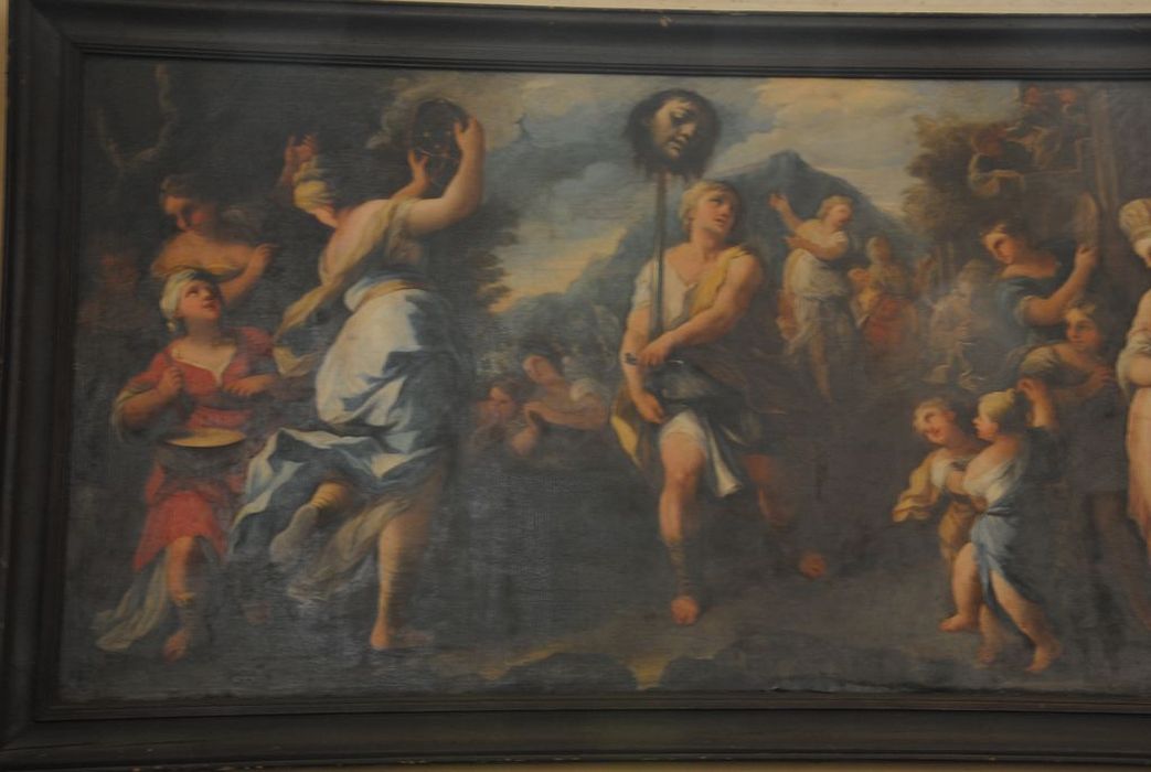 tableau : Le Triomphe de David, vue partielle