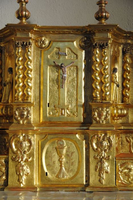tabernacle de l’autel de la Vierge, détail