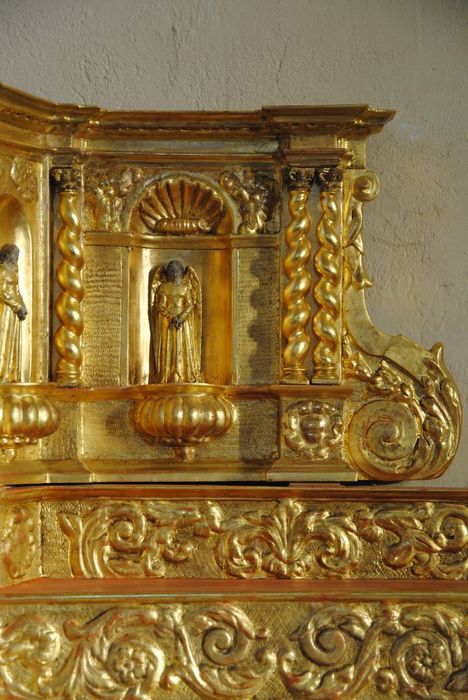 tabernacle de l’autel de la Vierge, détail