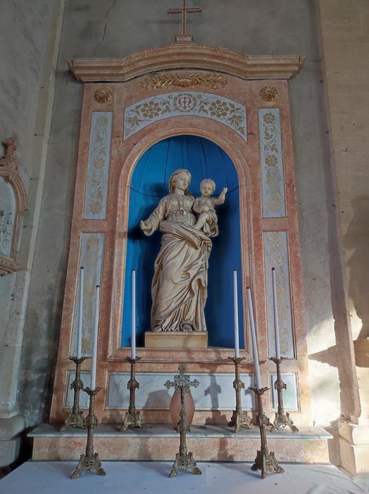 autel de la Vierge, retable