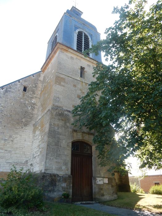 façade ouest, vue partielle