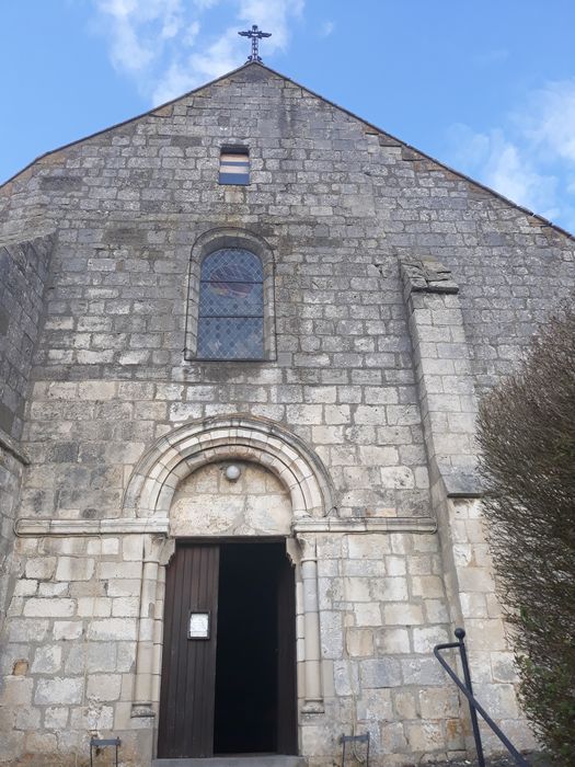 façade sud-ouest, vue partielle