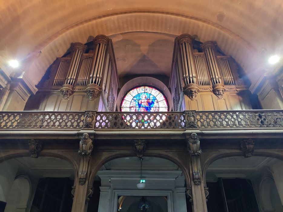 Orgue de tribune : partie instrumentale de l'orgue