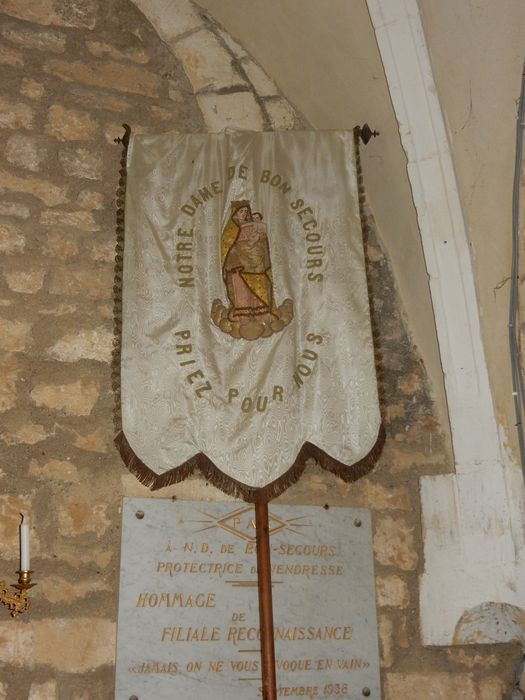 Bannière de procession de Notre-Dame de Bon Secours