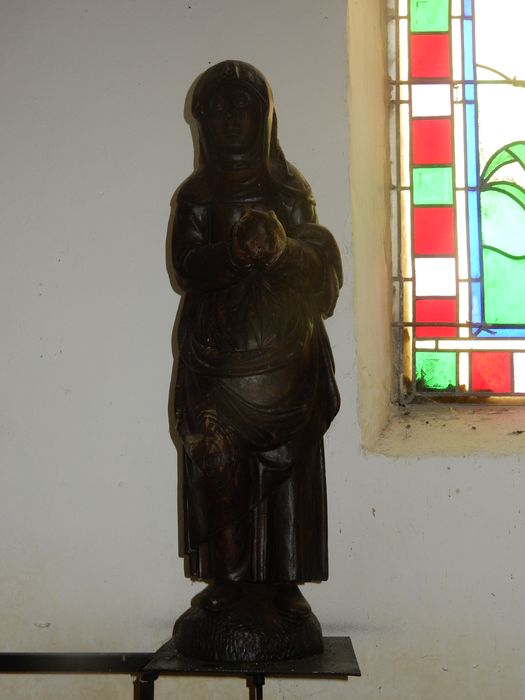 statue de calvaire : Vierge
