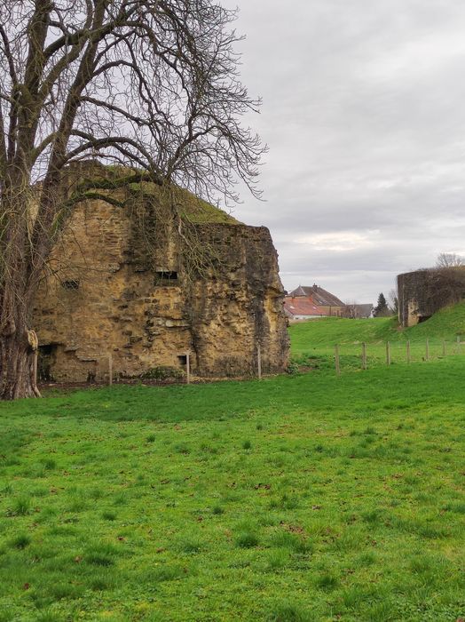 vue partielle des vestiges