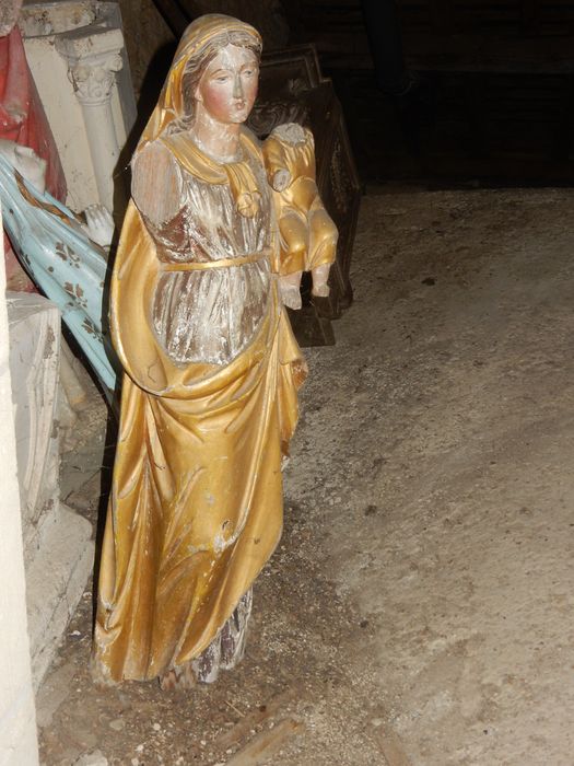 Statue : Vierge à l'Enfant