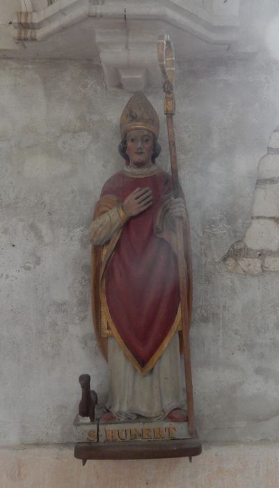 Statue : Saint Hubert