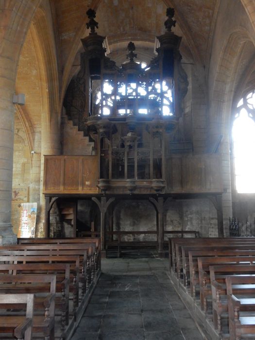 orgue de tribune : partie instrumentale de l'orgue