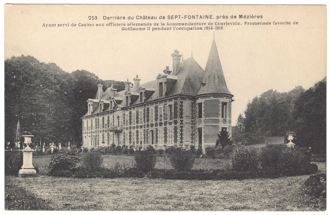 vue générale du château depuis le Nord-Est
