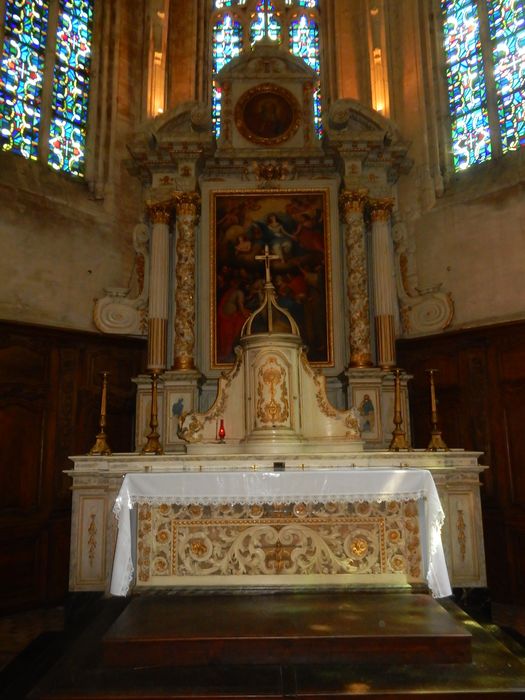 autel, retable, tableau : Assomption de la Vierge (l’)