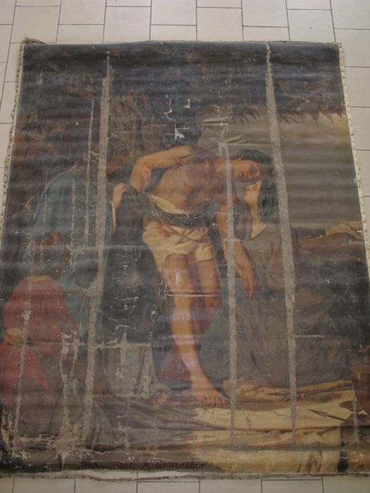 tableau : le Martyre de saint Sébastien