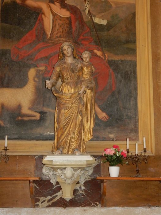 statue : Vierge à l'Enfant