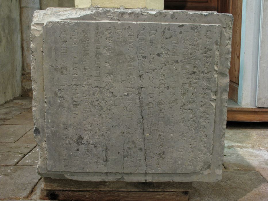 Monument funéraire de Charles Clément de Croy, Guillemette de Coucy et Philippe de Croy