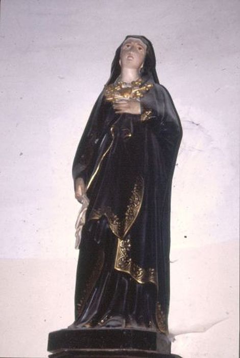 statue : Notre-Dame des Sept Douleurs - © Ministère de la Culture (France), Conservation des antiquités et des objets d’art de l'Ariège – Tous droits réservés 