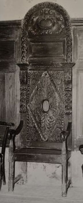 siège de célébrant - © Ministère de la Culture (France), Conservation des antiquités et des objets d’art de l'Ariège – Tous droits réservés 